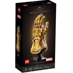 LEGO MARVEL STUDIOS 76191 AVENGERS INFINITY SAGA INFINITY GAUNTLET THANOS NIB